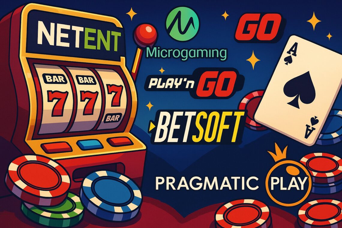 ТОП провайдерів ігор для онлайн-казино